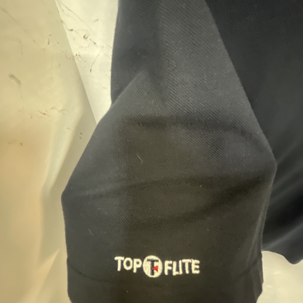 Top Flite Polo Men's XL Black Short Sleeve Golf - Picture 4 of 5